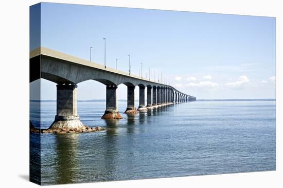 Canada, New Brunswick. Confederation Bridge along the Trans-Canada Highway-Michele Molinari-Premier Image Canvas