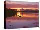 Canada, Newfoundland, Terra Nova National Park, Sunset over Alexander Bay-John Barger-Premier Image Canvas