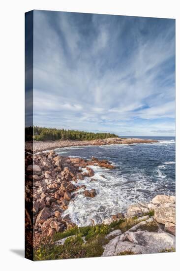 Canada, Nova Scotia, Cabot Trail. Cape Breton Highlands National Park, Green Cove.-Walter Bibikow-Premier Image Canvas