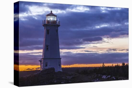 Canada, Nova Scotia, Louisbourg Lighthouse.-Walter Bibikow-Premier Image Canvas