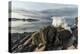 Canada, Nunavut, Iceberg Stranded by Low Tide Along Frozen Channel-Paul Souders-Premier Image Canvas