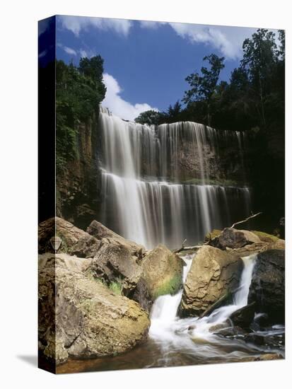 Canada, Ontario, Hamilton, Webster's Falls-Mike Grandmaison-Premier Image Canvas