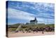 Canada, Prince Edward Island. Cousin's Shore Beach, lighthouse-Michele Molinari-Premier Image Canvas