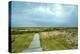 Canada, Quebec, Iles-de-la-Madeleine. Sandy dunes and walkway-Michele Molinari-Premier Image Canvas