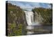 Canada, Quebec, Quebec City. Montmorency Falls in Autumn.-Cindy Miller Hopkins-Premier Image Canvas