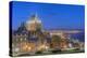 Canada, Quebec, Quebec City, Old Town at Twilight-Rob Tilley-Premier Image Canvas