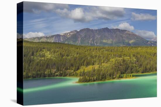 Canada, Yukon, Emerald Lake north of Carcross-Jaynes Gallery-Premier Image Canvas