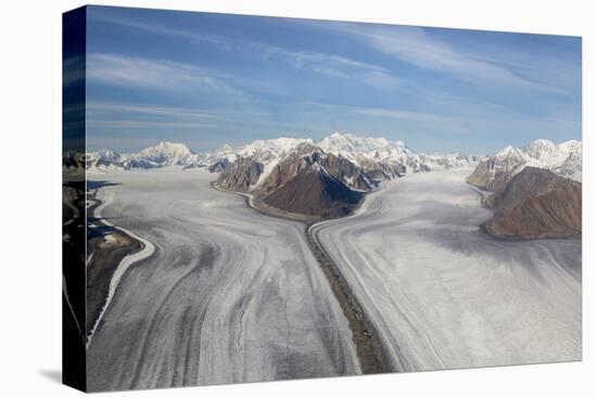 Canada, Yukon, St. Elias Mountains and Kaskawulsh Glacier.-Jaynes Gallery-Premier Image Canvas