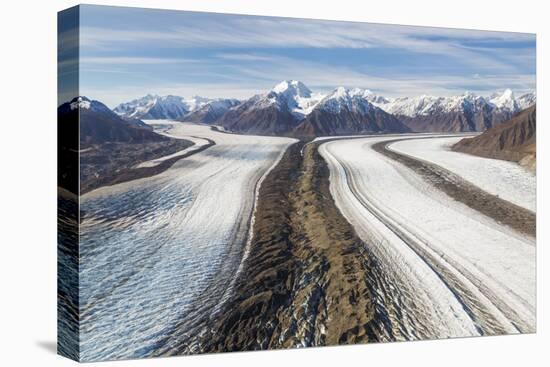 Canada, Yukon Territory, St. Elias Mountains and Kaskawulsh Glacier.-Jaynes Gallery-Premier Image Canvas