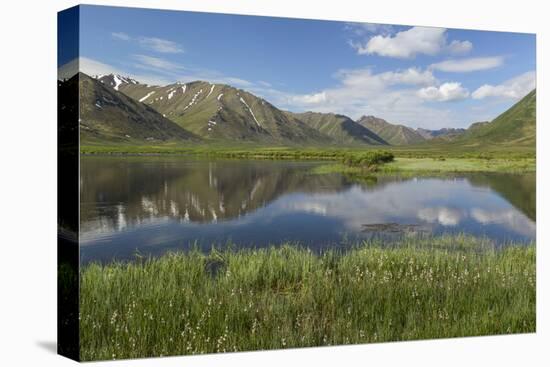 Canada, Yukon Territory. Tombstone Range and Klondike River.-Jaynes Gallery-Premier Image Canvas