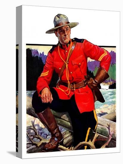 "Canadian Mountie,"March 25, 1933-Edgar Franklin Wittmack-Premier Image Canvas