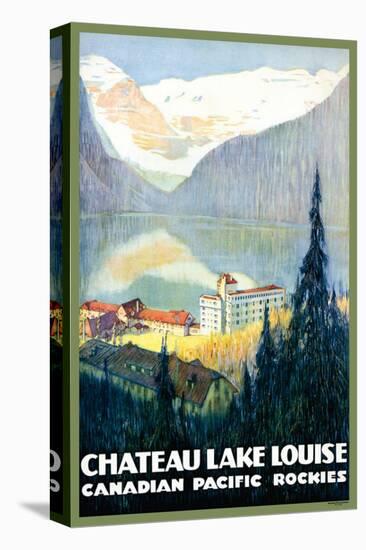 Canadian Pacific, Chateau Lake Louise-null-Stretched Canvas