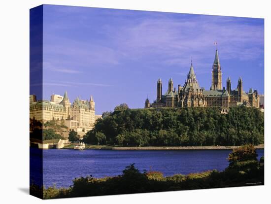 Canadian Parliament, Ottowa, Ontario, Canada-Walter Bibikow-Premier Image Canvas