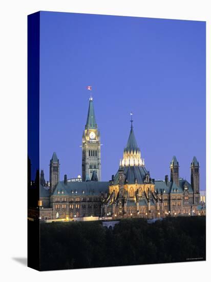 Canadian Parliament, Ottowa, Ontario, Canada-Walter Bibikow-Premier Image Canvas