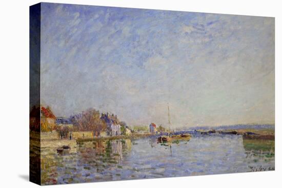 Canal at Loing, 1884-Alfred Sisley-Premier Image Canvas