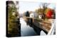 Canal Lock Fall Scene, Kingston, New Jersey-George Oze-Premier Image Canvas