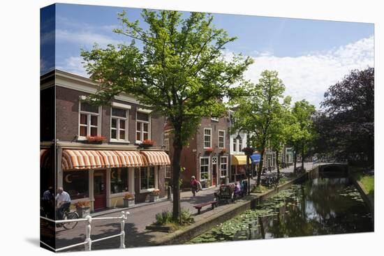 Canal Scene in Delft, Holland, Europe-James Emmerson-Premier Image Canvas