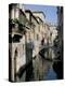 Canal Scene, Venice, Veneto, Italy-James Emmerson-Premier Image Canvas