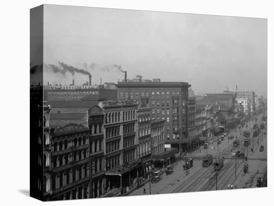 Canal St., New Orleans, La.-null-Stretched Canvas