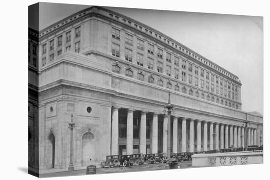 Canal Street facade, Chicago Union Station, Illinois, 1926-null-Premier Image Canvas