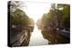 Canal, Sunrise, Amsterdam, the Netherlands, North Holland-Peter Adams-Premier Image Canvas
