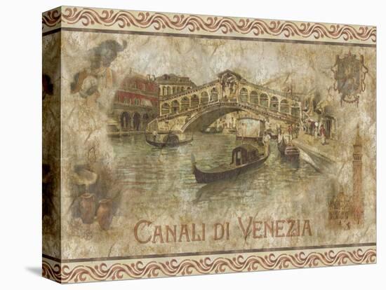 Canalidi Venezia-Thomas L. Cathey-Stretched Canvas