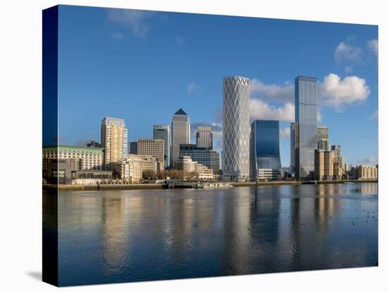 Canary Wharf cityscape, Docklands, London, England, United Kingdom, Europe-Charles Bowman-Premier Image Canvas