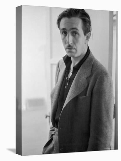 Candid Portrait of Movie Studio Head Walt Disney Standing in Doorway at Studio-Alfred Eisenstaedt-Premier Image Canvas