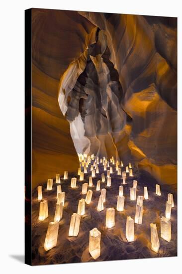 Candle Canyon I-Moises Levy-Stretched Canvas