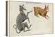 Canis Major (Dog) and Lepus (Hare) Constellation-Sidney Hall-Premier Image Canvas