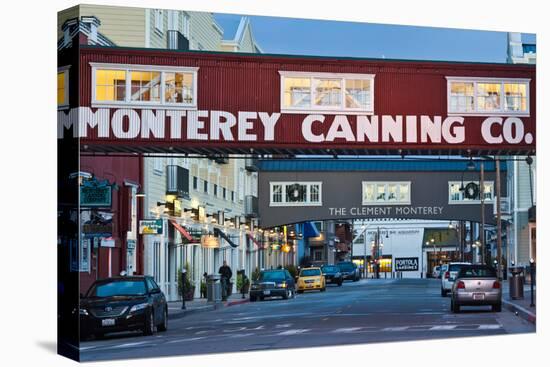 Cannery Row Area at Dawn, Monterey, California, USA-null-Premier Image Canvas