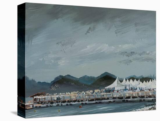 Cannes Film Festival Tents 2014-Vincent Alexander Booth-Premier Image Canvas