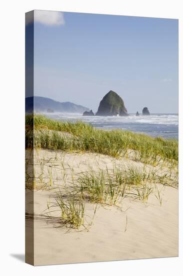 Cannon Beach and Haystack Rock, Oregon, USA-Jamie & Judy Wild-Premier Image Canvas