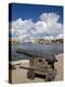 Cannon, Punda District, Willemstad, Curacao, Netherlands Antilles, West Indies, Caribbean-Richard Cummins-Premier Image Canvas