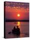 Canoeing at Sun Rise on the Zambezi River-John Warburton-lee-Premier Image Canvas