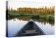 Canoeing on the Cold Stream in the Northern Forests of Maine, Usa-Jerry & Marcy Monkman-Premier Image Canvas