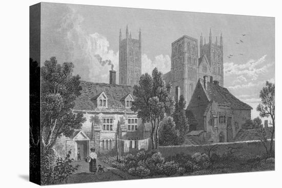 'Canterbury Cathedral. Kent', c1831-Henry Adlard-Premier Image Canvas