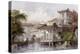 Canton Merchant House-Thomas Allom-Stretched Canvas