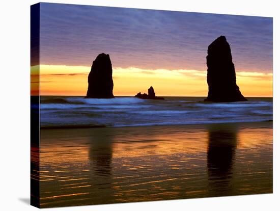 Canyon Beach Sunset, Cannon Beach, Oregon 02-Monte Nagler-Premier Image Canvas