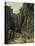 Canyon in Saxon Switzerland , 1820-Johan Christian Clausen Dahl-Premier Image Canvas