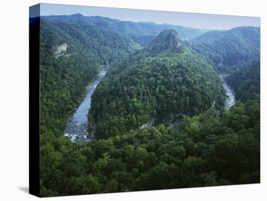 Canyon of the Russel Fork, River Breaks Interstate State Park, Virginia, USA-Charles Gurche-Premier Image Canvas