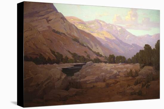 Canyon Solitude-Elmer Wachtel-Stretched Canvas