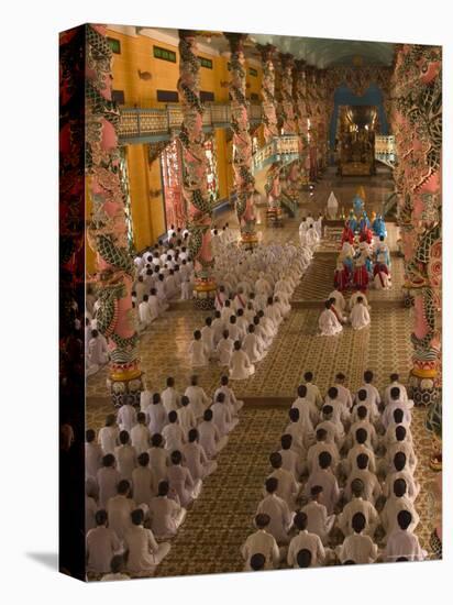 Cao Dai Temple, Tay Ninh, North of Ho Chi Minh City (Saigon), South Vietnam, Southeast Asia-Christian Kober-Premier Image Canvas