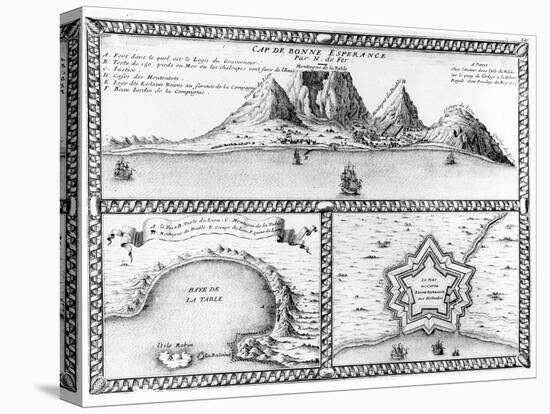 Cap De Bonne Esperance, 1705 (Engraving)-Nicolas De Fer-Premier Image Canvas