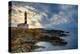 Cap De Favaritx Sunset Lighthouse Cape in Mahon at Balearic Islands of Spain-holbox-Premier Image Canvas