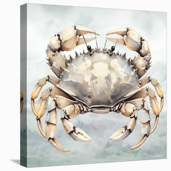 Cape Cod Crab-Nicole DeCamp-Stretched Canvas