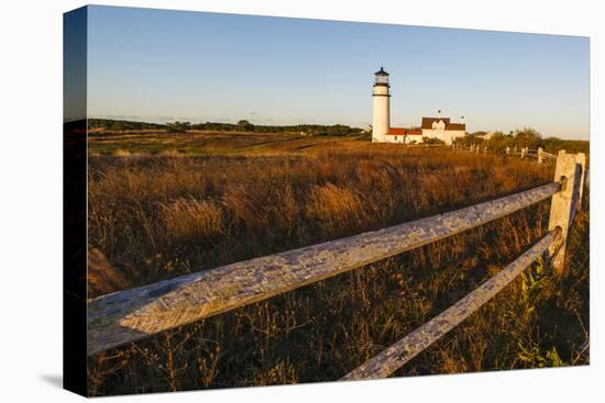 Cape Cod Lighthouse, A.K.A. Highland Light, in the Cape Cod National Seashore. Truro Massachusetts-Jerry and Marcy Monkman-Premier Image Canvas