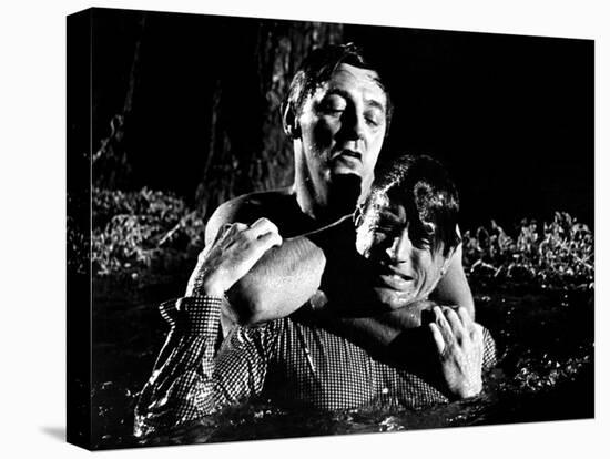 Cape Fear, Robert Mitchum, Gregory Peck, 1962-null-Stretched Canvas