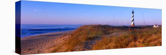 Cape Hatteras Lighthouse on the coast, Hatteras Island, Outer Banks, Buxton, North Carolina, USA-null-Premier Image Canvas