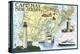 Cape May, New Jersey - Nautical Chart-Lantern Press-Stretched Canvas